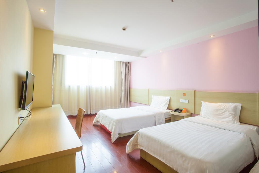 7Days Inn Qingdao Wusi Square Middle Xianggang Road Zimmer foto